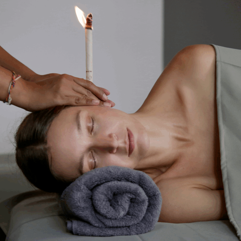 Ear candling service
